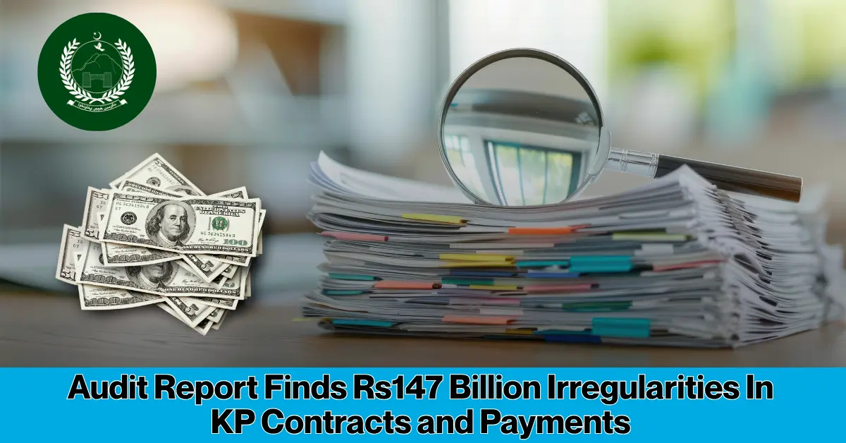 Rs147 Billion Irregularities Found in KP Govt Contracts