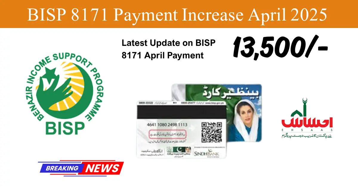 BISP 8171 payment april 2025
