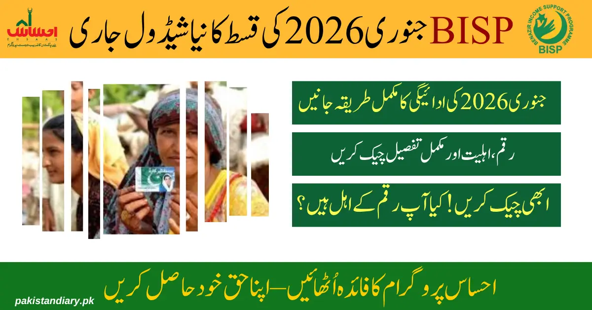 BISP January 2026 Payment Update